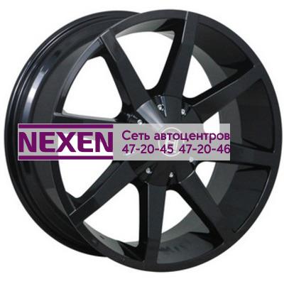 Harp 8,5x20/5x114,3 ET38 D72,6 Y-651 Gloss black with clear coat