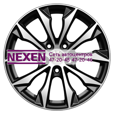 Скад 6x16/5x114,3 ET45 D67,1 Нагоя Алмаз