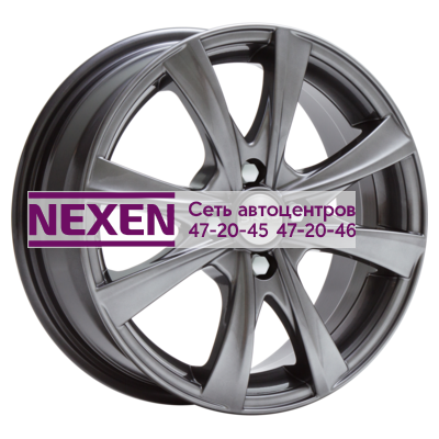 Скад 5,5x14/4x98 ET38 D58,6 Мальта (КЛ248) Графит