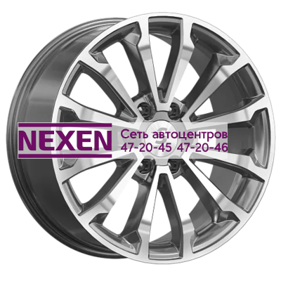 Premium Series 8,5x20/6x139,7 ET33 D100,1 КР006 (TANK 500) Diamond Gloss Graphite