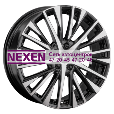 Replay 7x19/5x114,3 ET40 D66,6 HV83 BKF (конус, C570)