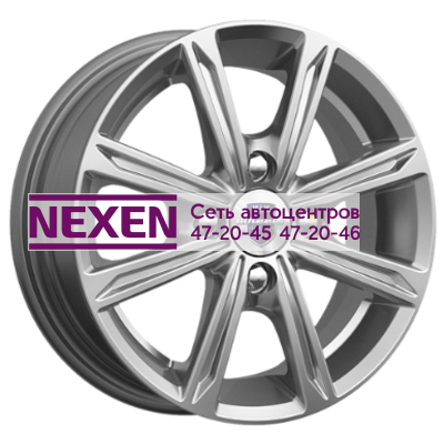 K&K 5x14/4x100 ET49 D54,1 Флэш-оригинал (КС698) Дарк платинум