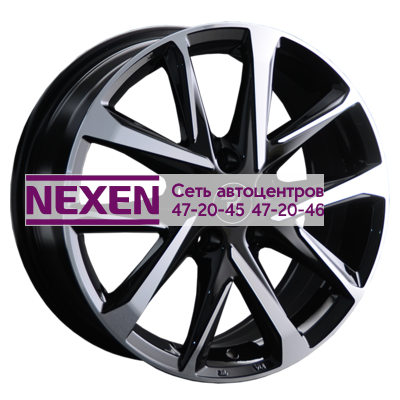 Replay 7x17/5x112 ET43 D57,1 VV247 BKF (конус, C570)