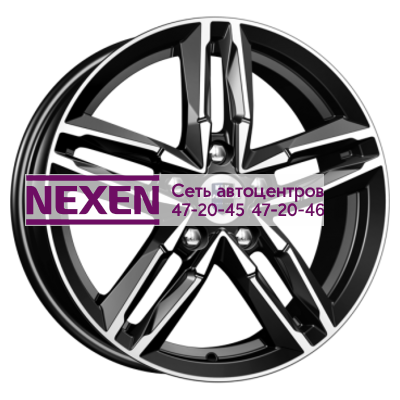 K&K 6x16/5x105 ET39 D56,6 Sayan-оригинал (КС731) Алмаз черный