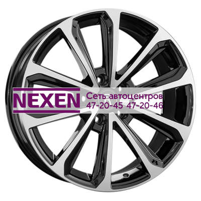 Replay 8x19/5x108 ET42,5 D63,3 V135 BKF (конус, C570)