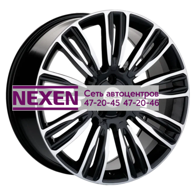 Khomen Wheels 8,5x20/5x130 ET45 D71,6 KHW2004 (Q7/Touareg) Black-FP