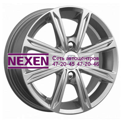 K&K 5x14/4x100 ET43 D60,1 Флэш-оригинал (КС698) Дарк платинум