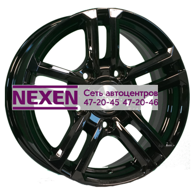 Khomen Wheels 6,5x16/5x139,7 ET40 D98,5 KHW1602 (Niva 4x4) Black