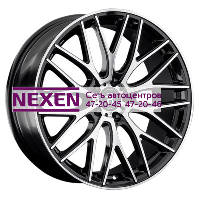 Replay 8x19/5x108 ET33 D60,1 CHR27 BKF (конус, C570)