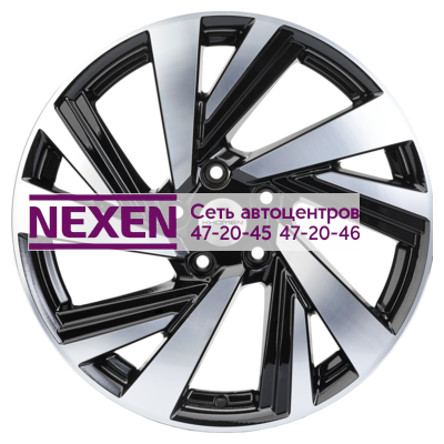 Khomen Wheels 7,5x18/5x114,3 ET45 D67,1 KHW1801 (CX-5) Black-FP