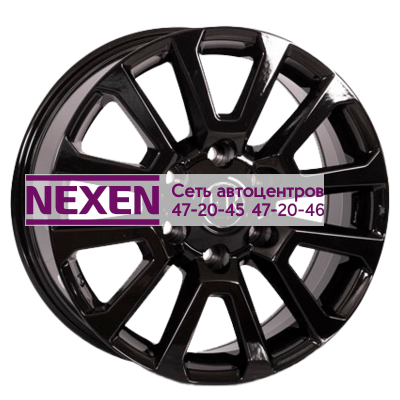 FR replica 7,5x18/6x139,7 ET25 D106,2 TY182 (TY5040) Black (№15)