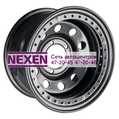 Off-Road Wheels 8x16/5x139,7 ET-24 D110 УАЗ черный с бедлоком (черный)