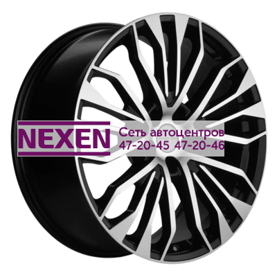 Khomen Wheels 8,5x20/5x120 ET41,5 D66,1 KHW2009 (Voyah Dream) Black-FP