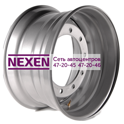 Asterro 9x22,5/10x335 ET161 D281 M22 Silver (2237) 14 мм Тягач магистральный