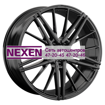 LS FlowForming 9x20/5x120 ET35 D74,1 RC76 BK (конус, Колпак+лого)