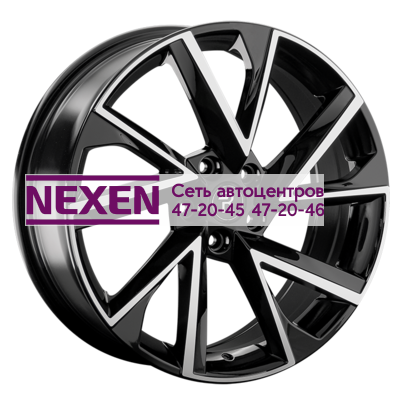 Replay 7x19/5x114,3 ET40 D66,6 HV46 BKF (конус, C570)