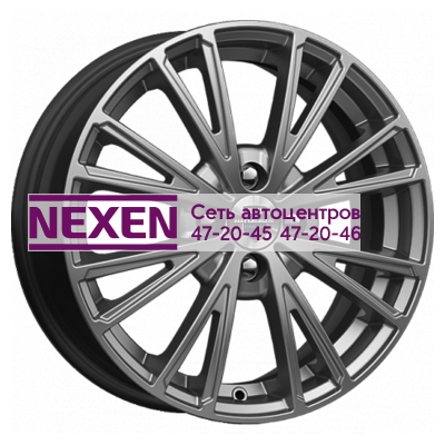 K&K 6x16/4x108 ET47,5 D63,35 Меандр (КС879) Дарк платинум