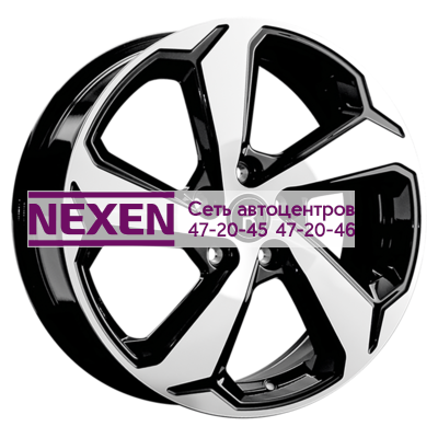 Replay 7,5x19/5x120 ET41 D59,6 GA6 BKF (конус, C570)