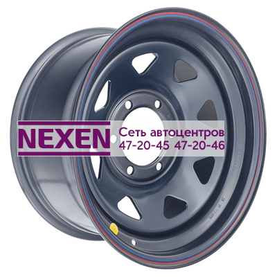 Off-Road Wheels 8x16/6x139,7 ET10 D110 Toyota Hilux 2.5D, 3.0D черный (треуг. мелкий, с увелич.полкой под суппорт),