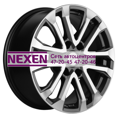 Khomen Wheels 7,5x18/6x114,3 ET38 D67,1 KHW1805 (Mohave) Gray-FP