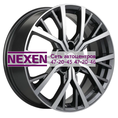 Khomen Wheels 7x18/5x114,3 ET45 D67,1 KHW1806 (CX-5/3) Gray-FP