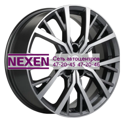 Khomen Wheels 7x18/5x114,3 ET50 D54,1 KHW1806 (Coolray) Gray-FP