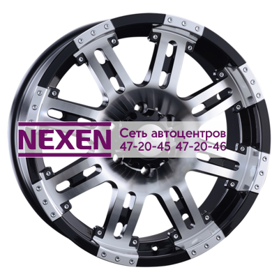 LS 9x20/6x139,7 ET20 D106,1 954 BKF (конус, Колпак+лого)