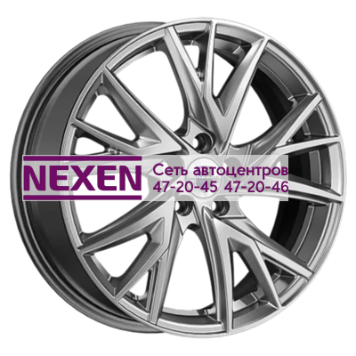 K&K 6,5x18/5x108 ET52 D60,1 Кайлас (КС1054) Дарк платинум