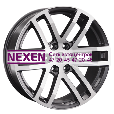 LS 9x20/6x139,7 ET25 D106,1 1279 GMF (конус, Колпак+лого)