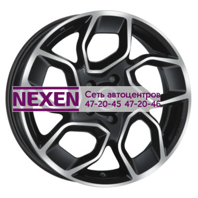 MAK 7x17/5x120 ET60 D65,1 Express Black mirror