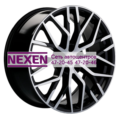 Khomen Wheels 8,5x20/5x112 ET20 D66,5 KHW2005 (Q8) Black-FP