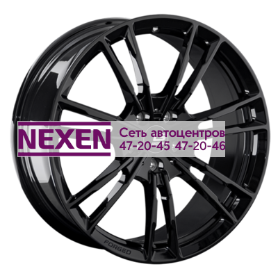LS Forged 8x19/5x112 ET27 D66,6 LS FG06 BK (конус, C570)