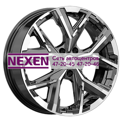 K&K 6,5x18/5x108 ET33 D60,1 Айона (КС1169) Алмаз черный