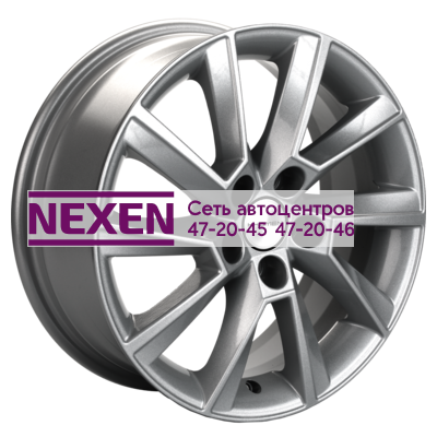Khomen Wheels 6x15/5x100 ET38 D57,1 KHW1507 (Rapid/Fabia) Gray