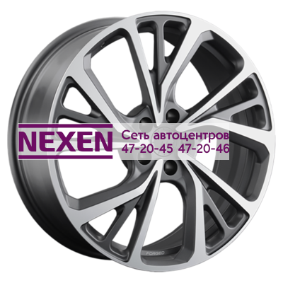 LS Forged 7x19/5x114,3 ET40 D66,6 LS FG22 MGMF (конус, C570)