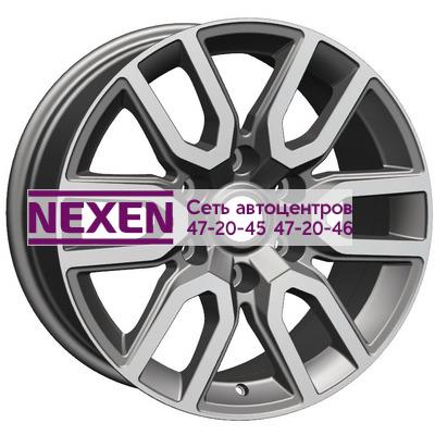 Khomen Wheels 8x17/6x139,7 ET25 D106,1 KHW1723 (Toyota LC Prado/Lexus GX) Gray-FP