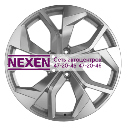 Khomen Wheels 8,5x20/5x114,3 ET30 D60,1 KHW2006 (RX) Brilliant Silver