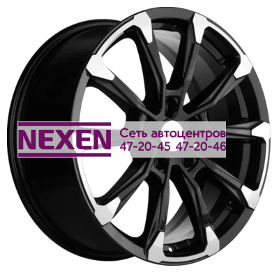 Khomen Wheels 7,5x18/5x114,3 ET35 D60,1 KHW1808 (Lexus NX) Black-FP