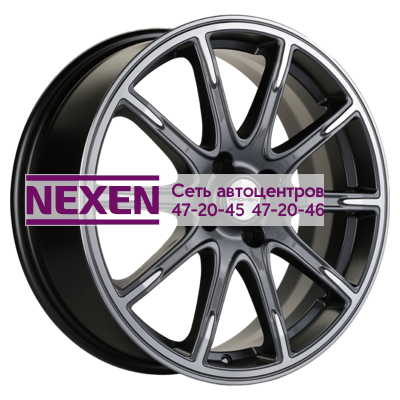 Khomen Wheels 6,5x17/4x100 ET41 D60,1 KHW1707 (XRay) Gray-FP