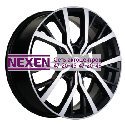 Khomen Wheels 7x18/5x114,3 ET38 D67,1 KHW1806 (Outlander) Black-FP