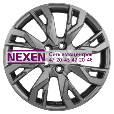 Khomen Wheels 7x18/5x114,3 ET35 D60,1 KHW1809 (Changan/Geely/Lexus/Suzuki/Toyota) Gray