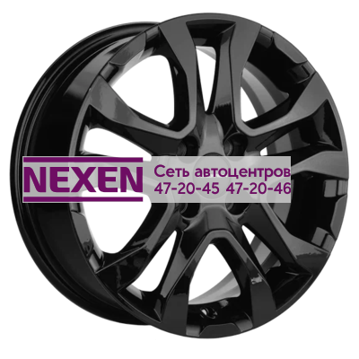 Khomen Wheels 6x15/4x98 ET36 D58,5 KHW1503 (Lada Granta) Black