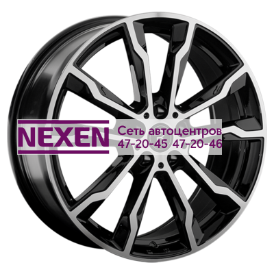 Replay 7,5x19/5x120 ET44,5 D72,6 LR100 BKF (конус, LR002)