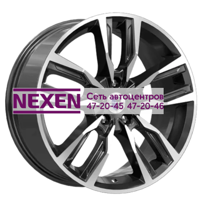 K&K 8x18/5x110 ET35 D65,1 Борэй (КС901) Алмаз черный