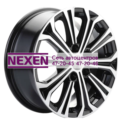 Khomen Wheels 6,5x16/5x115 ET41 D70,2 KHW1610 (Astra) Black-FP