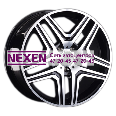 Replay 8,5x19/5x112 ET62 D66,6 MR67 BKF (конус, MB003)