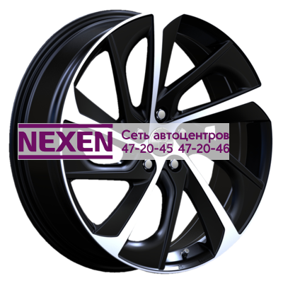 Replay 8x20/5x114,3 ET30 D60,1 LX104 BKF (конус, C570)