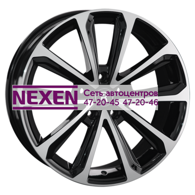 Replay 8x19/5x120 ET40 D64,1 TS8 BKF (конус, C570)