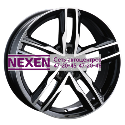 Replay 7,5x17/5x112 ET45 D66,6 A34 BKF (конус, A001)