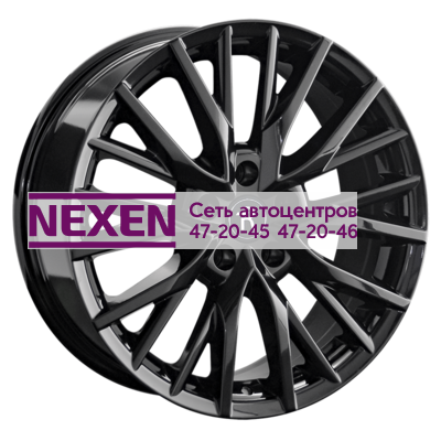 Replay 8x20/5x114,3 ET30 D60,1 LX107 BK (конус, C570)